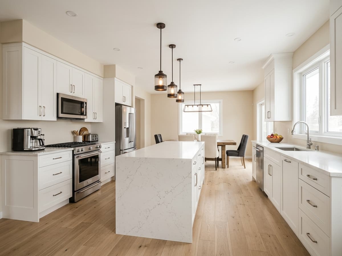 Renovations project in Calgary by AM Builders