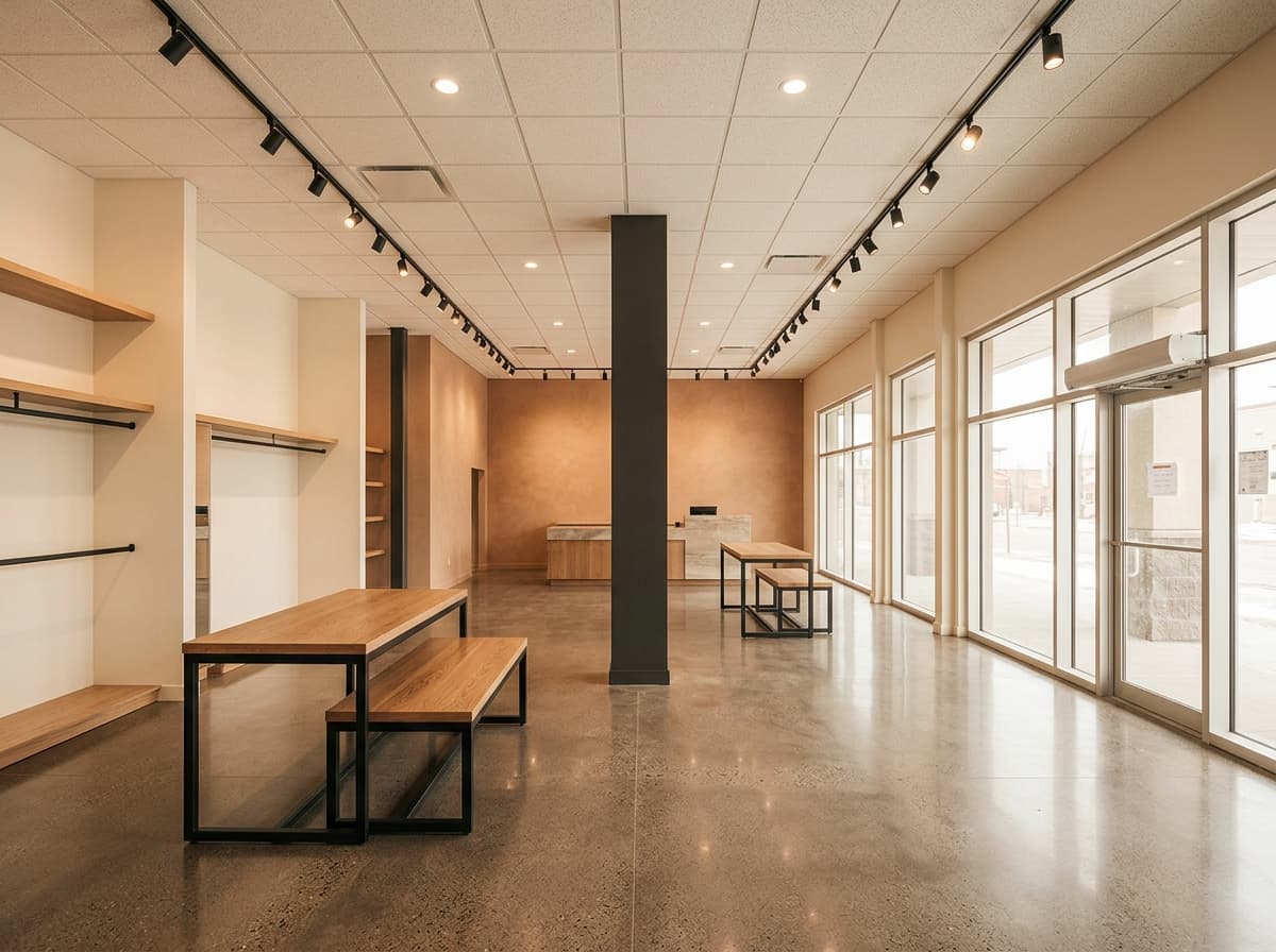 Commercial Construction project in Calgary by AM Builders